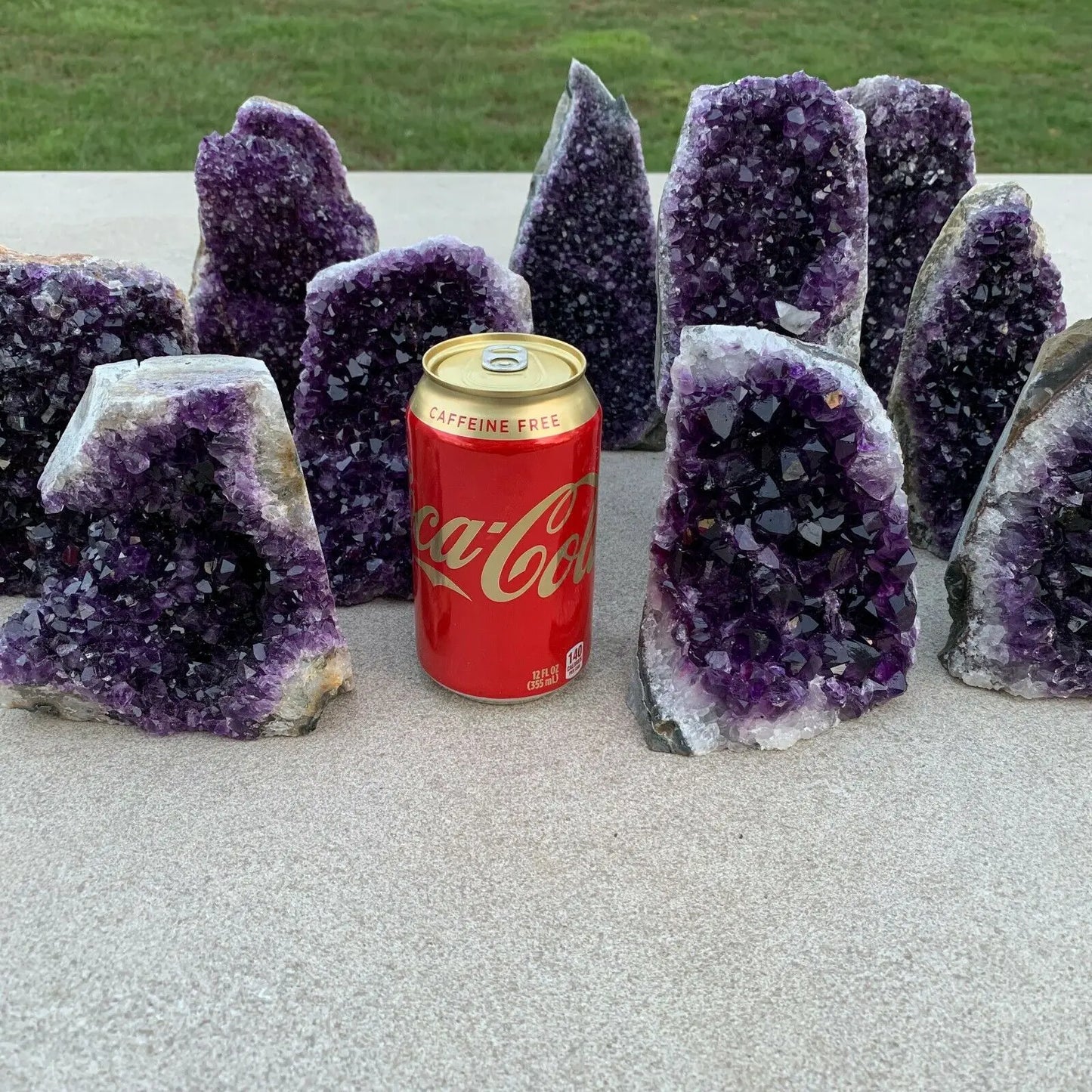 Dark Purple Amethyst Cluster Natura