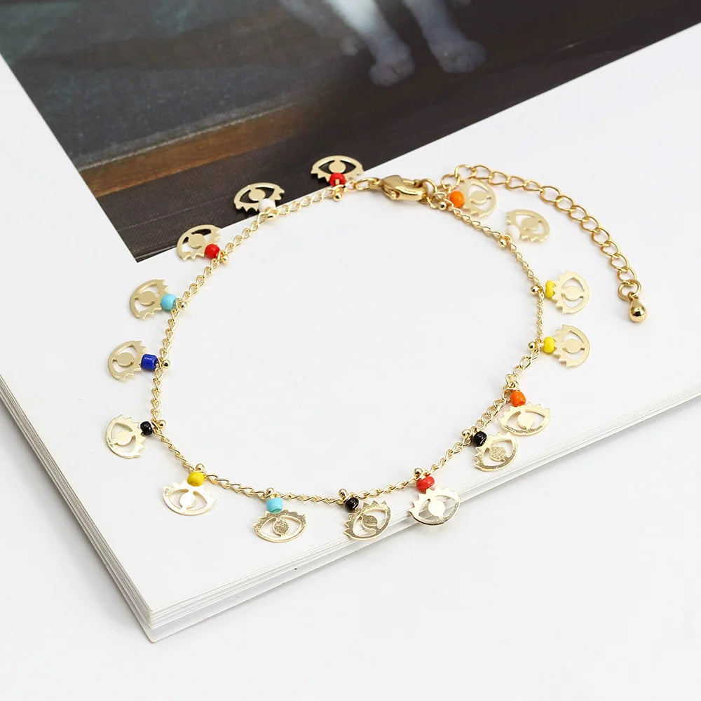 Lucky Charm Drip Oil Bracelet