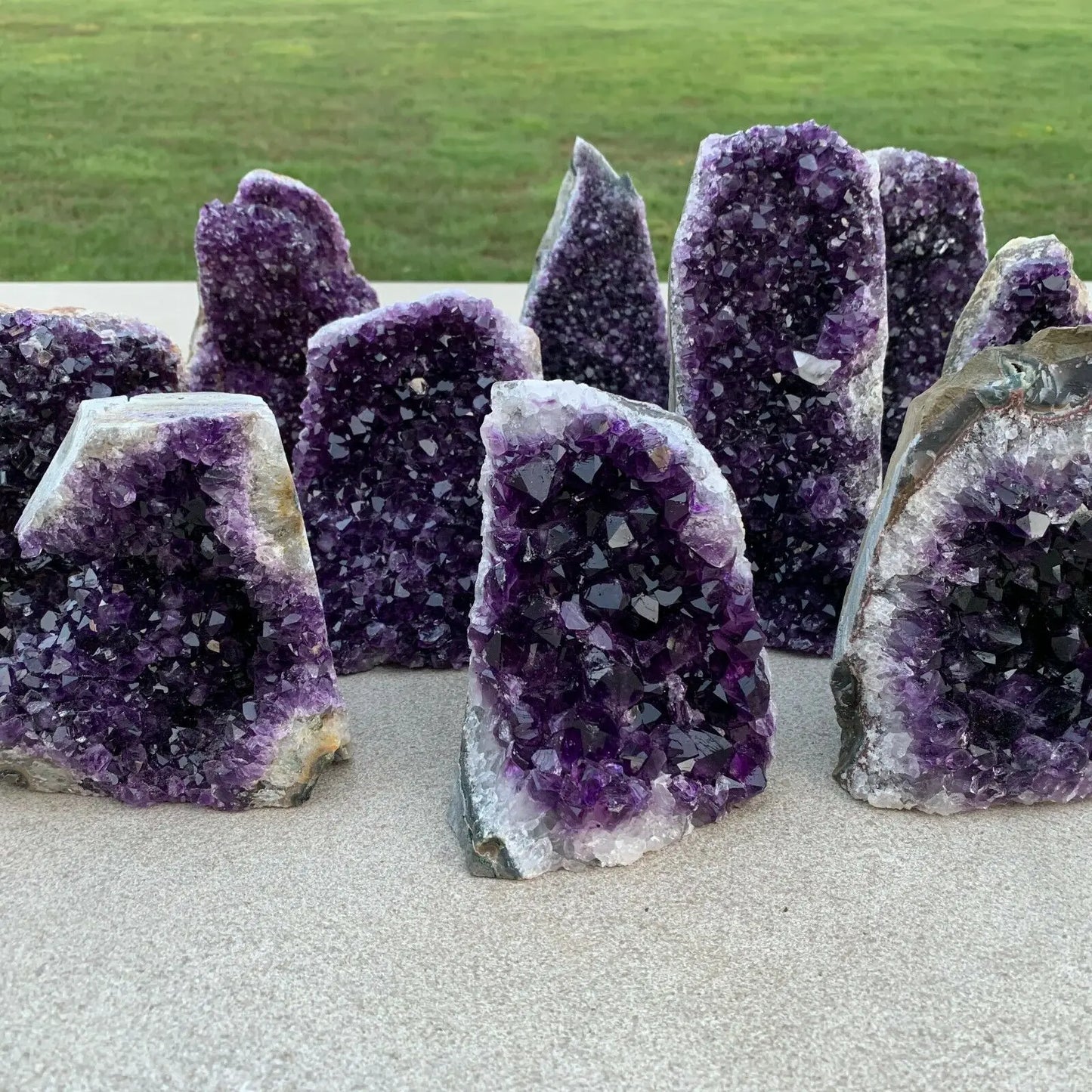 Dark Purple Amethyst Cluster Natura