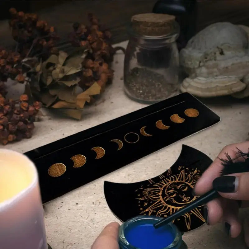 Lunar Altar Card Holder Set