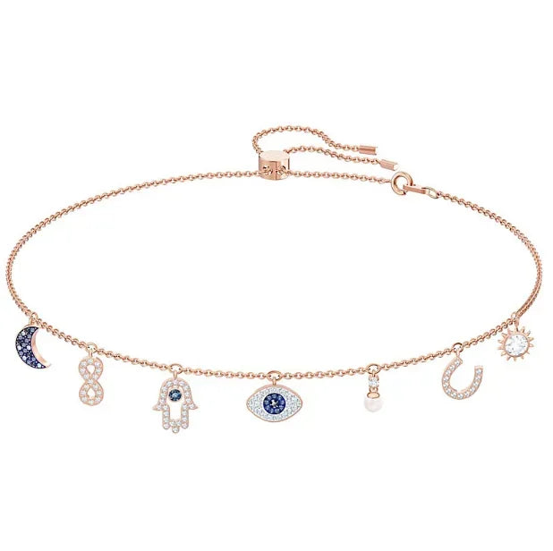 Devil's Eye Lucky Palm Necklace