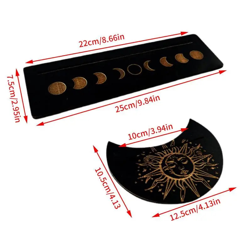 Lunar Altar Card Holder Set