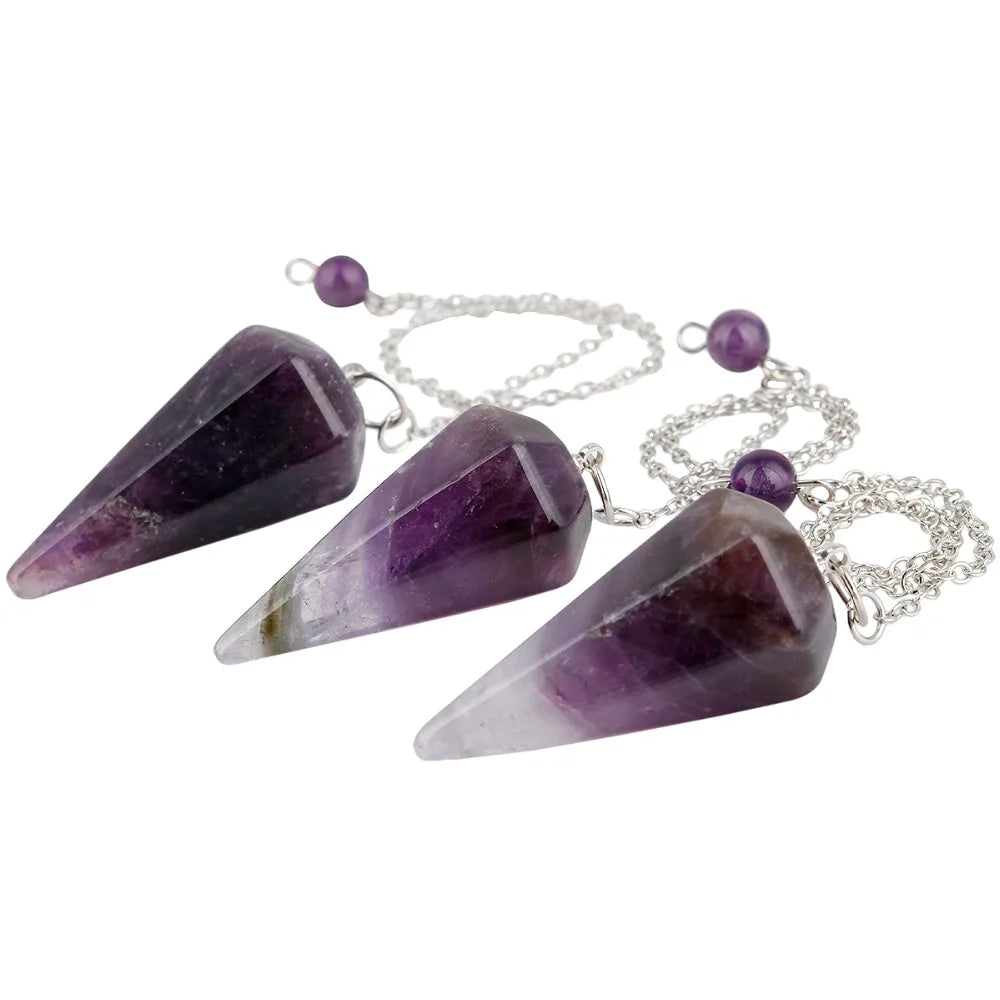 Chakra Healing stone Pendulum