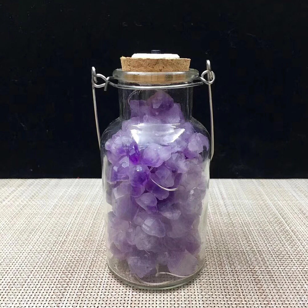 Natural Tibet Himalayan High Altitud Amethyst Quartz Crystal