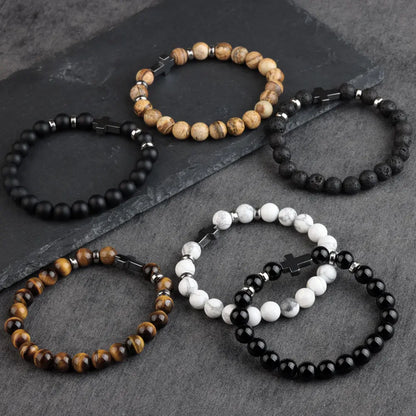 Natural Stone Bracelets Hematite