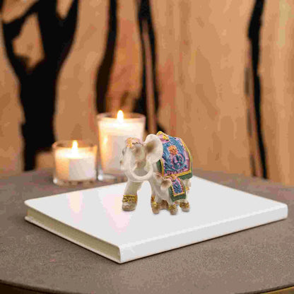 Safari Elephant Table Figurine