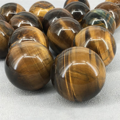 Natural Crystal Tiger Eye Ball