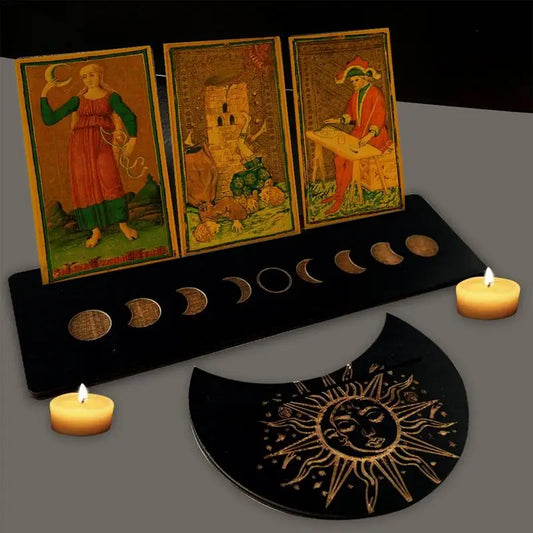 Lunar Altar Card Holder Set