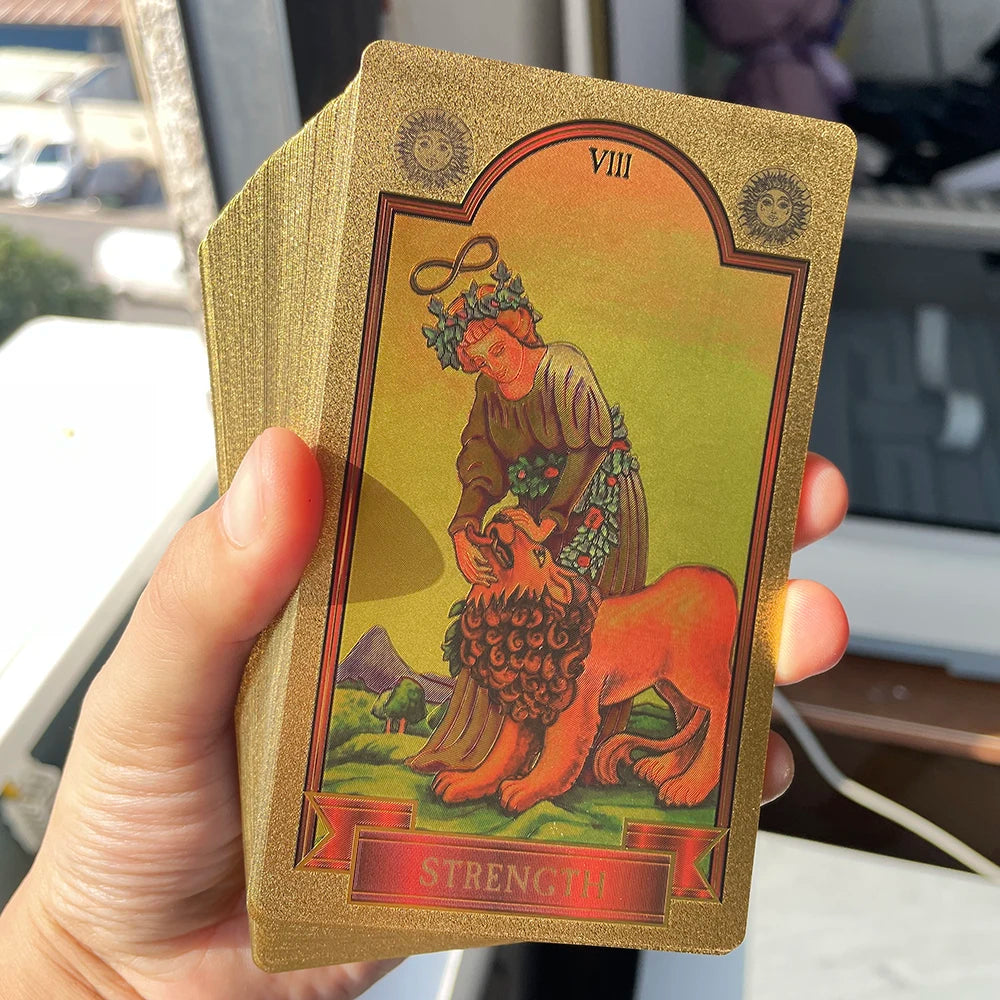 Tarot Deck Gold