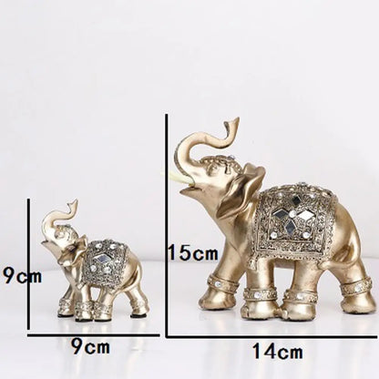 Lucky Prosperity Elephant Statu