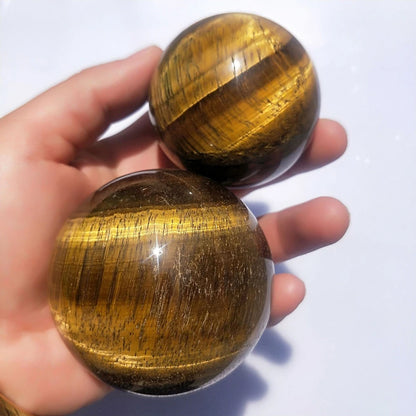 Natural Crystal Tiger Eye Ball