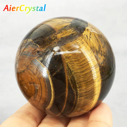 Natural Crystal Tiger Eye Ball