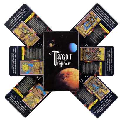 Tarot With Keywords Cards