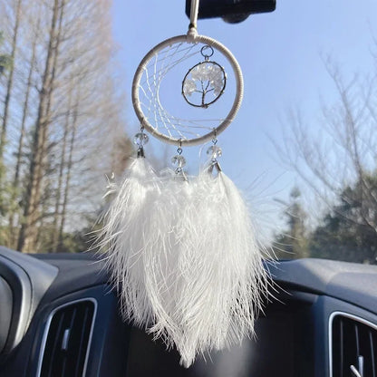 Mini Dream Catcher Car Pendant