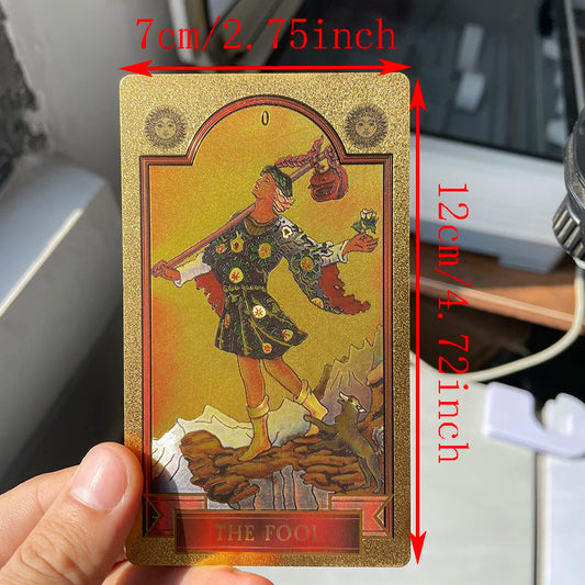 Tarot Deck Gold