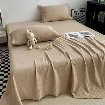 Solid Color Bedsheet Soft Flat