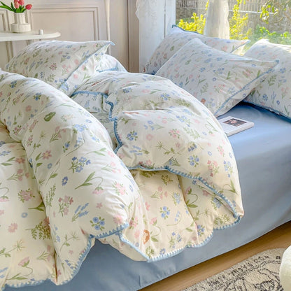 Pastoral Girls Flower Bedding Sets