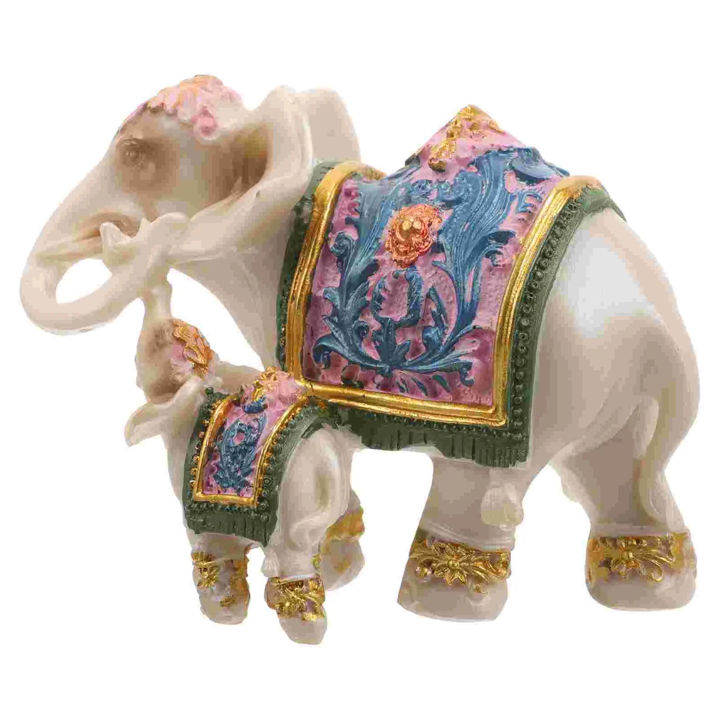 Safari Elephant Table Figurine