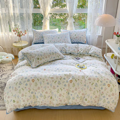 Pastoral Girls Flower Bedding Sets