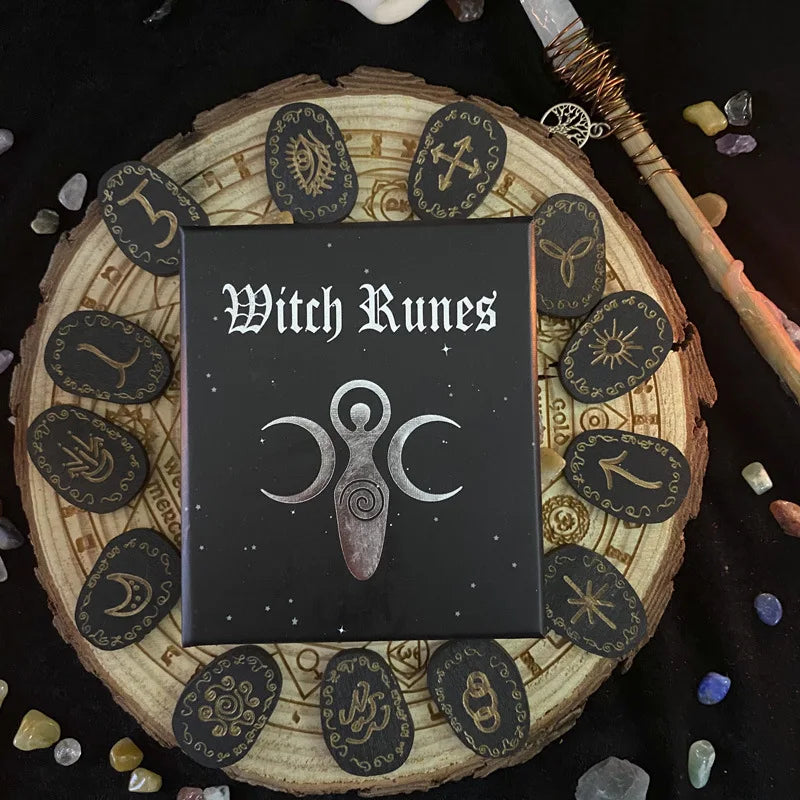 Runes Stone Set Witches