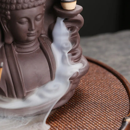 Buddha's Blessing Backflow Burner - No Incense