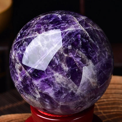 Amethyst Harmony Healing Globe